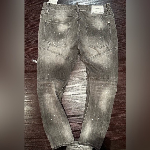Dsquared Men’s Grey distressed denims size 36 waist - Picture 4 of 6